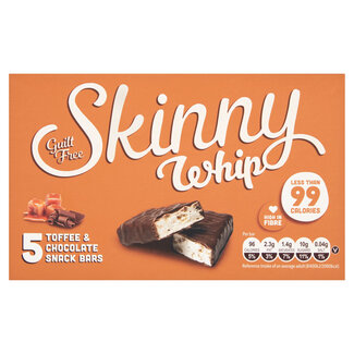 Skinny Whip Toffee & Choc Guilt Free 5x25g