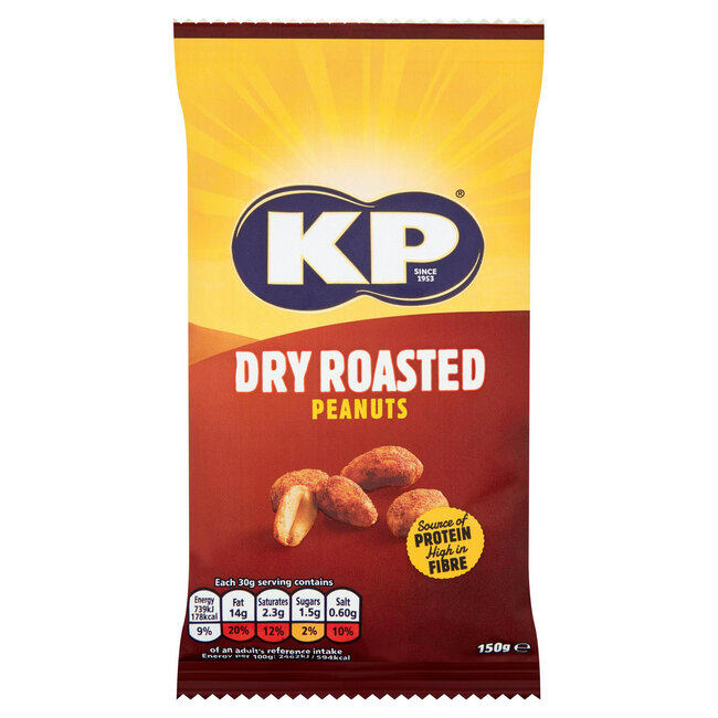 Dry Roasted Peanuts 150g