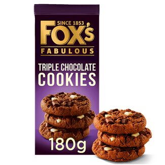 Foxs Triple Choc Chunkie Cookie 180g