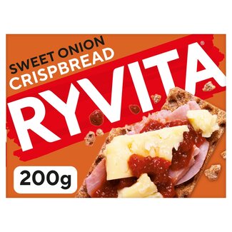 Ryvita Sweet Onion Crunchy Rye Breads 200g