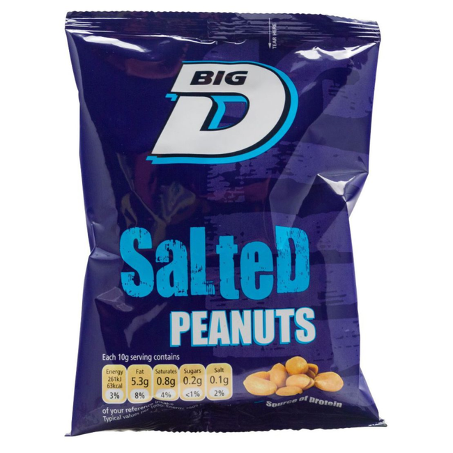 Big D Salted Peanuts 200g