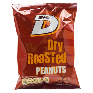 Big D Dry Roasted Peanuts 200g