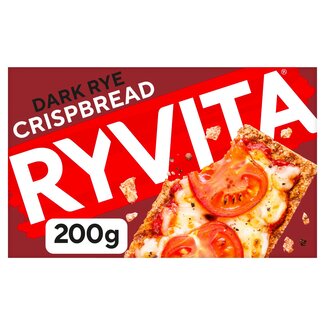 Ryvita Dark Rye Crispbread 200g