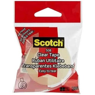 Scotch 508 Clear Tape 25mm x 50m