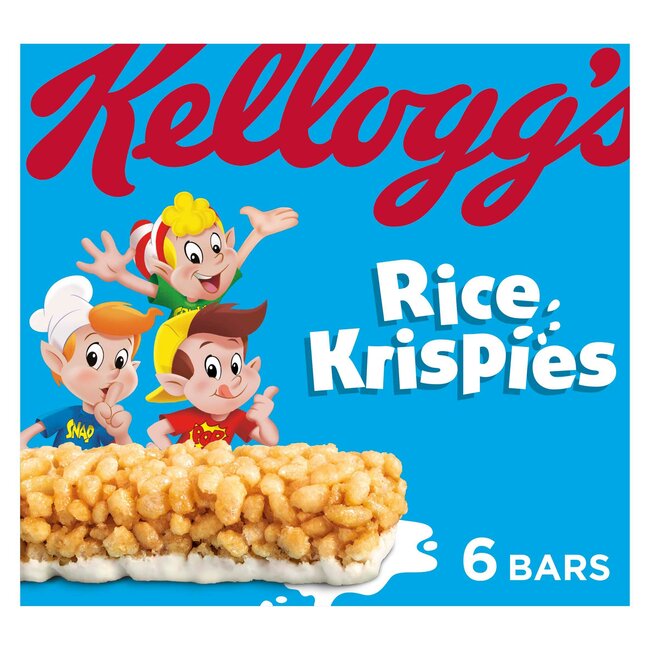 Rice Krispies Cereal Bars 6x20g