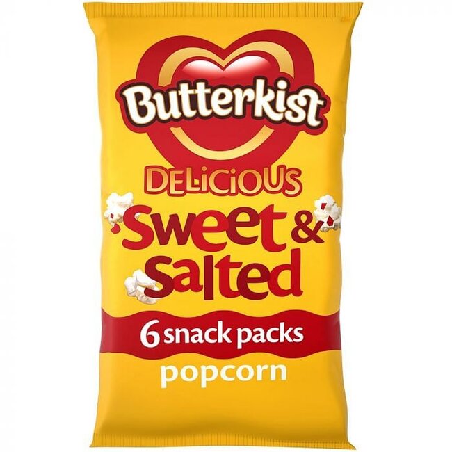 Sweet & Salted Popcorn 6pk