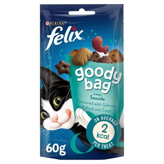 Purina Felix Goody Bag Cat Treats Seaside Mix 60g