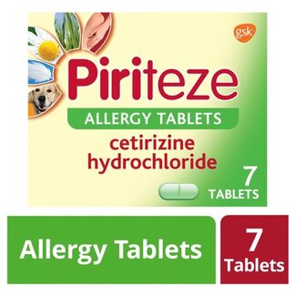 Piriteze Allergy Tablets