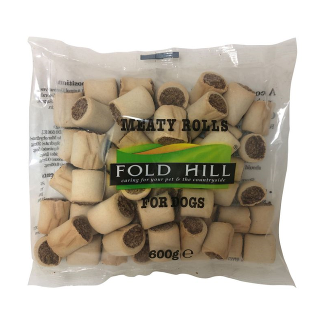 Fold Hill Meaty Rolls for Dogs 600g