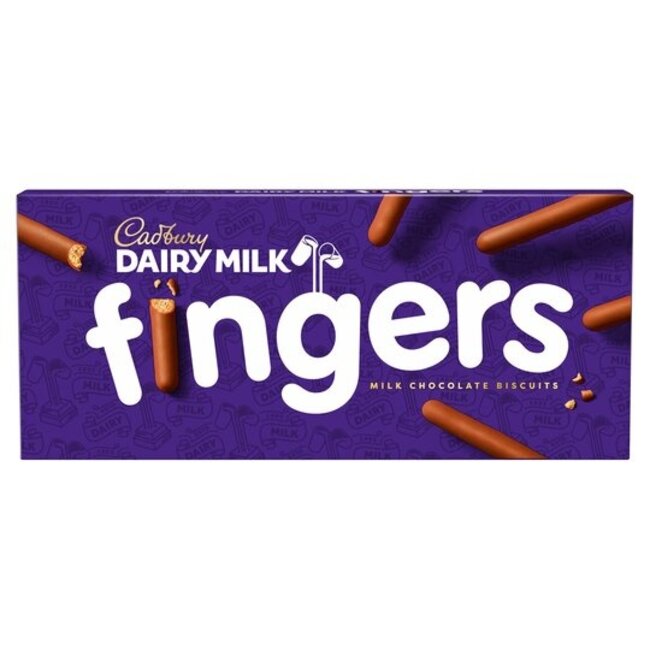 Fingers Milk Chocolate 114g