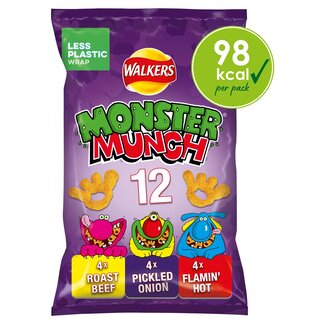 Walkers Monster Munch Variety 12x20g