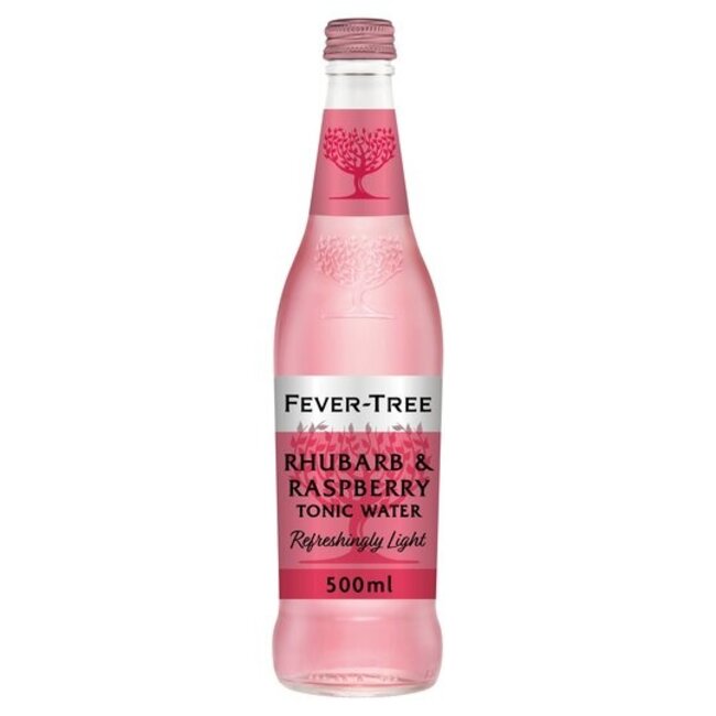 Rhubarb & Raspberry Tonic Water 500ml