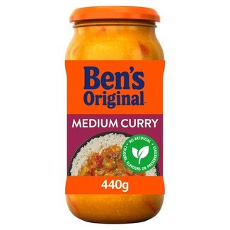 Bens Medium Curry Sauce 440g