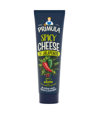 Primula Primula Cheese 'N' Jalapeños Squeezy Cheese 140g