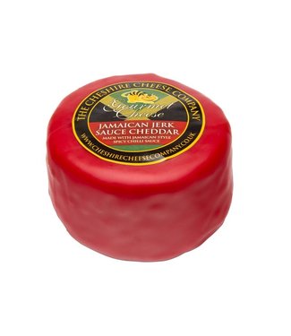 The Cheshire Cheese Company Jamaican Jerk Sauce Spicy Cheddar 200g