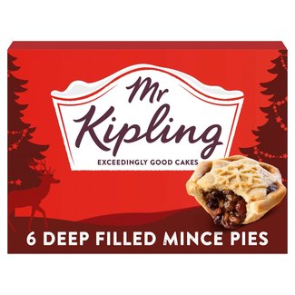 Mr Kipling 6 Deep Filled Mince Pies