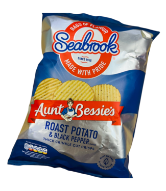 Seabrook Seabrook Aunt Bessies Roast Potato & Black Pepper Crisps 120g