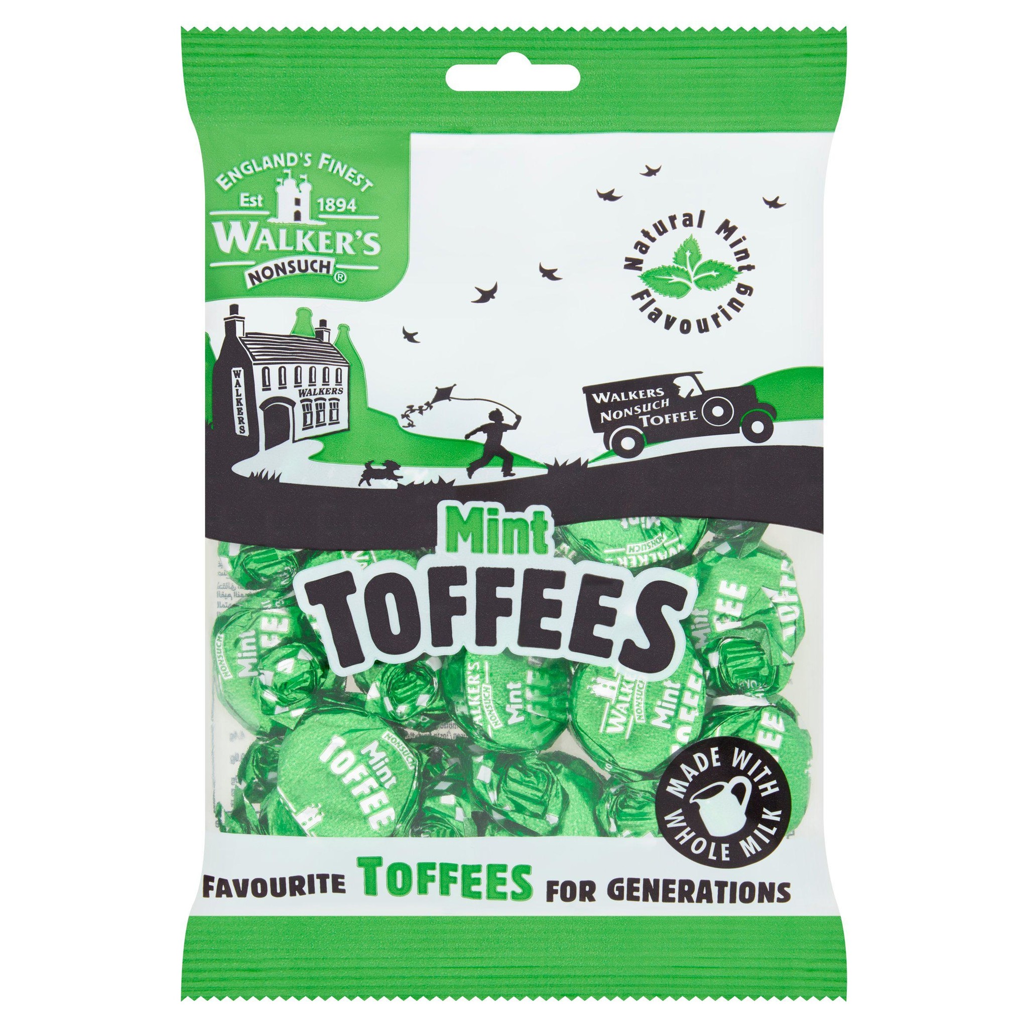 Walkers Mint Toffee 150g Russells British Store