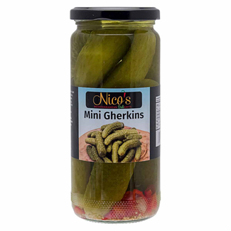 Nicos Mini Gherkins 500g