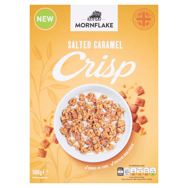 Salted Caramel Crisp 500g