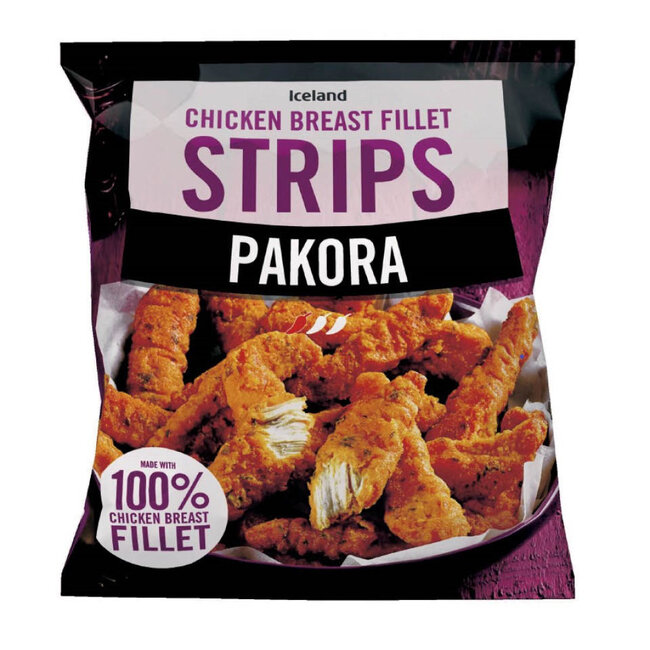 Pakora Chicken Breast Fillet Strips 500g