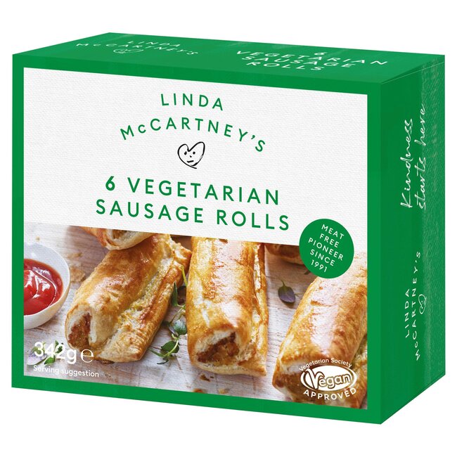 6 Vegetarian Sausage Rolls