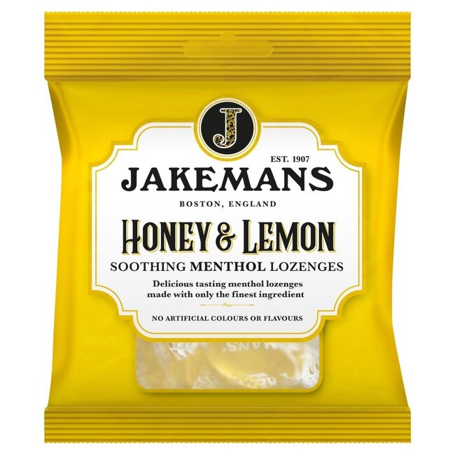 Honey & Lemon Menthol Lozenges 73g