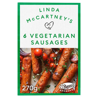 Linda McCartney 6 Vegetarian Sausages