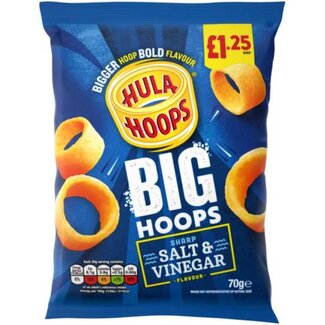 KP Big Hula Hoops Salt & Vinegar 70g