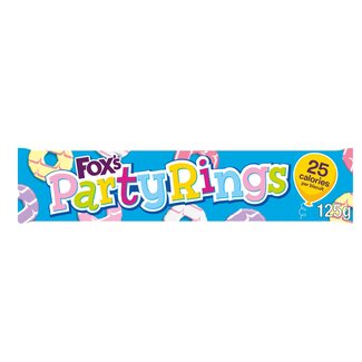 Foxs Party Rings 125g