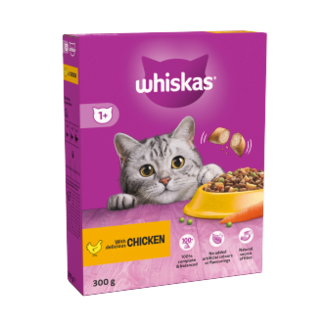 Whiskas Cat Complete Dry with Chicken 340g