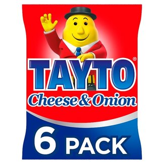 Tayto Cheese & Onion 6 Pack