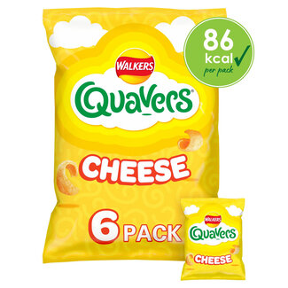 Walkers Quavers Cheese 6pk