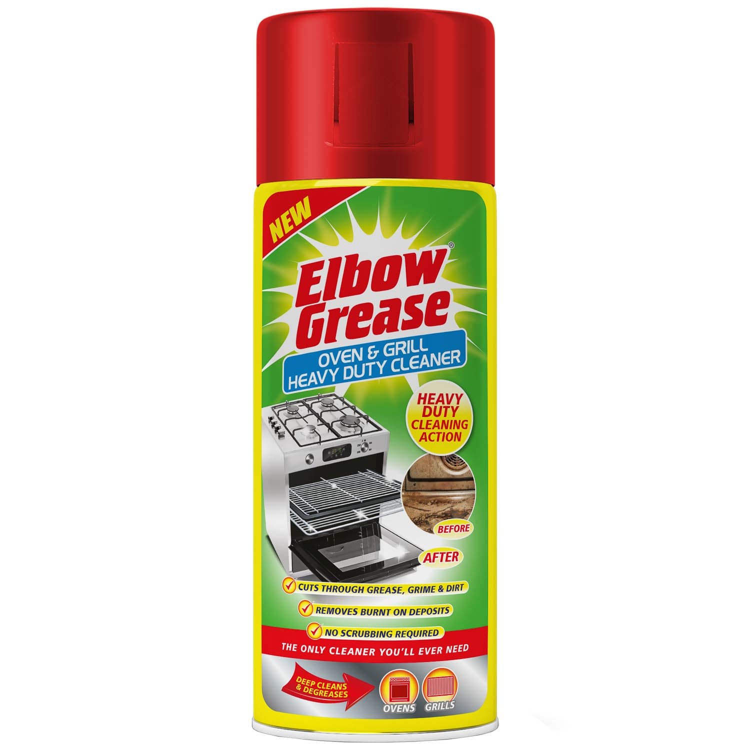 Elbow Grease Oven Cleaner Foamer 400ml - Russells British Store