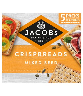 Jacobs Crispbreads Mixed Seeds 5pk