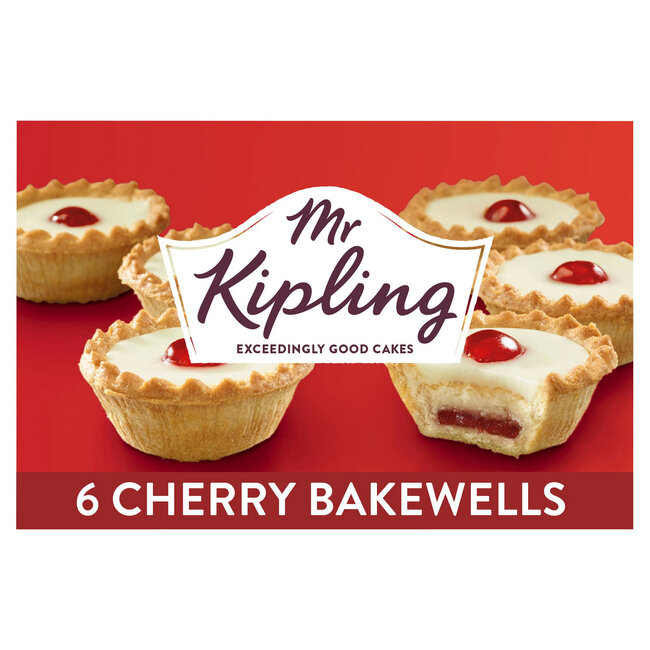 6 Cherry Bakewells