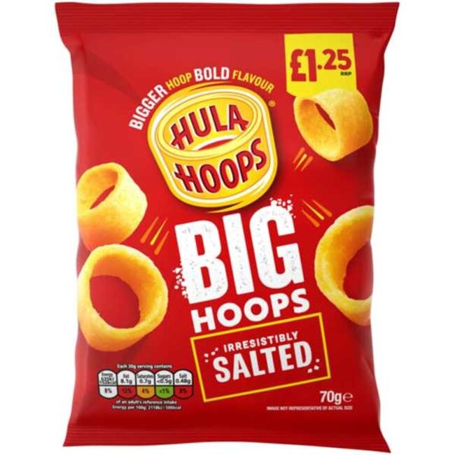 Big Hula Hoops Salted 70g