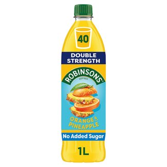 Robinsons Double Strength Orange & Pineapple NAS Squash 1L