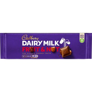 Cadburys Dairy Milk Fruit & Nut Chocolate Bar 300g