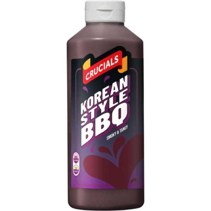 Crucials Korean BBQ Squeezy Sauce 500ml Russells British Store