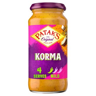 Pataks Korma Curry Sauce 450g