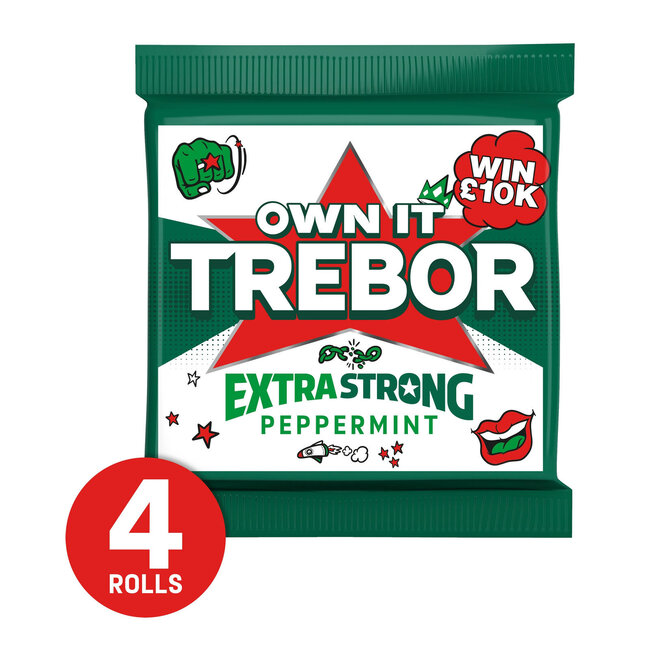 Extra Strong Peppermint Mints 4pk