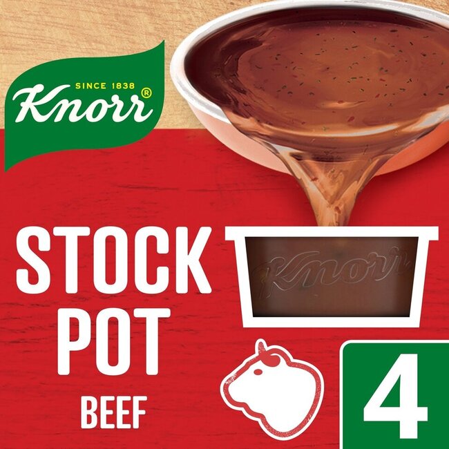 Beef Stock Pot 4 x 28 g