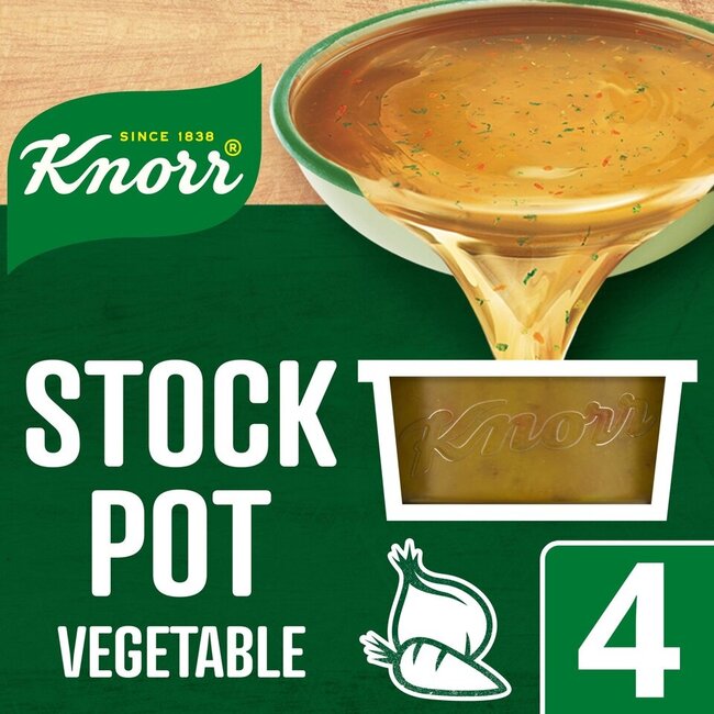 Vegetable Stock Pot 4 x 28 g