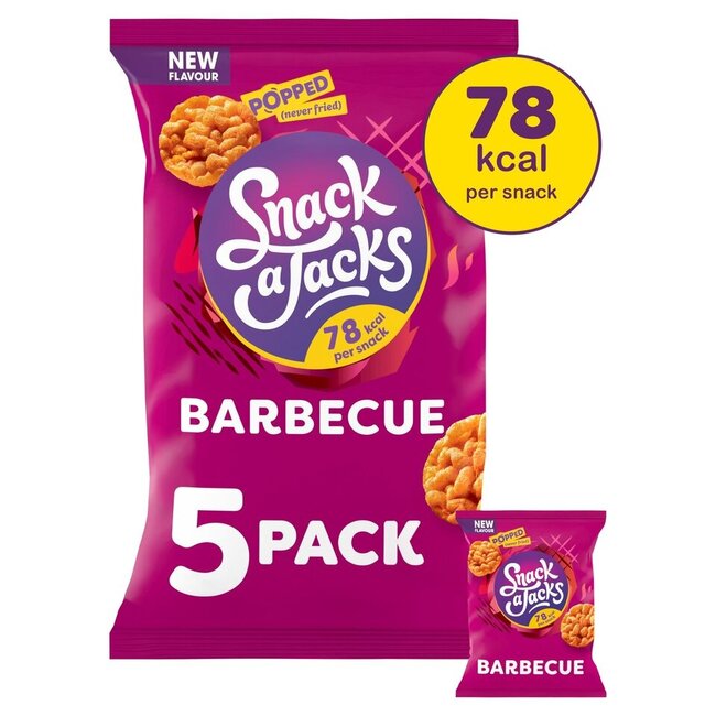 Snack a Jacks Barbecue 5pk