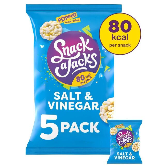 Snack a Jack Salt & Vinegar 5 Pack