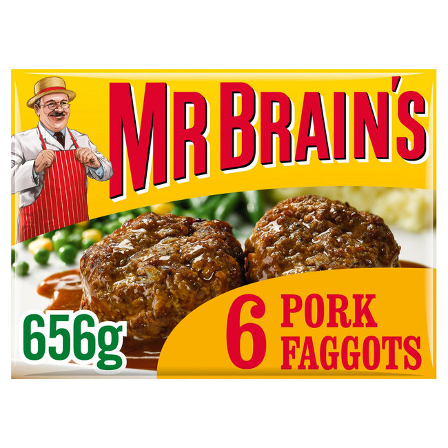 6 Pork Faggots 656g