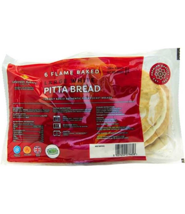 Leicester Bakery Original Pitta Breads x6 Russells British Store
