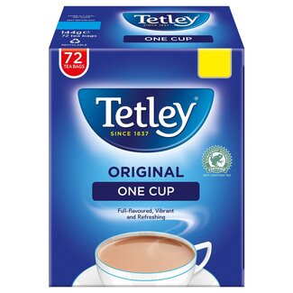 Tetley One Cup Tea Bags 72's