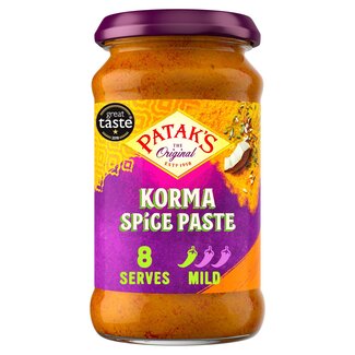 Pataks Korma Spice Curry Paste 290g